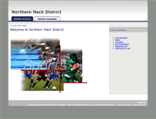 Tablet Screenshot of northernneckdistrictva.org